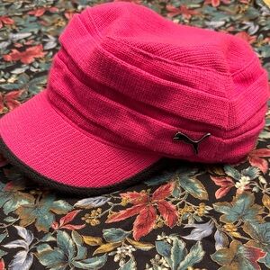 Puma Fuchsia Newsboy Cap
